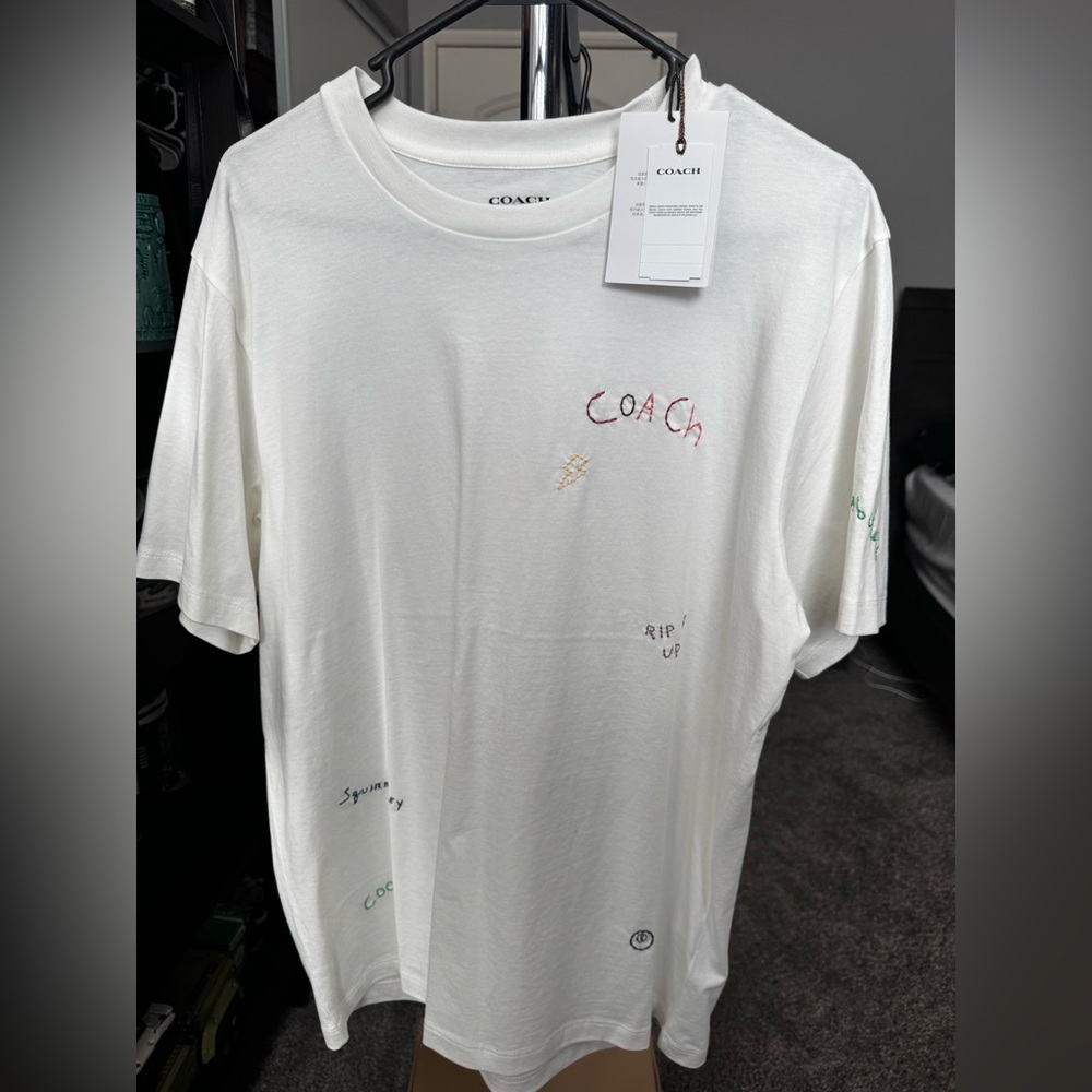 Coach Diary Script T Shirt